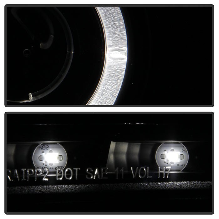 Hyundai Sonata 11-13 Projector Headlights - Black