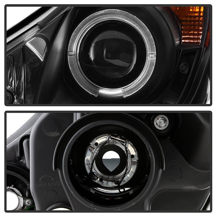 Hyundai Sonata 11-13 Projector Headlights - Black