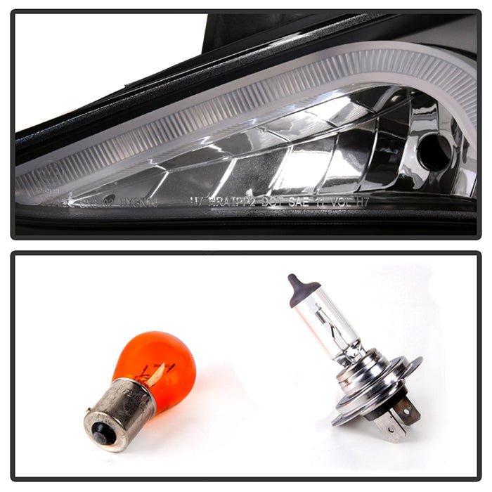 Hyundai Sonata 11-13 Version 2 Projector Headlights - Black
