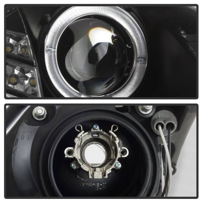 Infiniti G35 03-07 2DR Projector Headlights  - Black