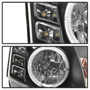 Infiniti G35 03-07 2DR Projector Headlights  - Black - Image 4