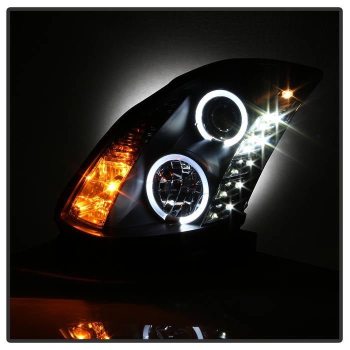 Infiniti G35 03-07 2DR Projector Headlights  - Black