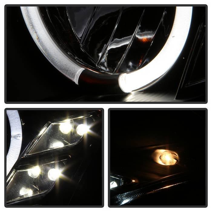 Infiniti G35 03-07 2DR Projector Headlights - Black