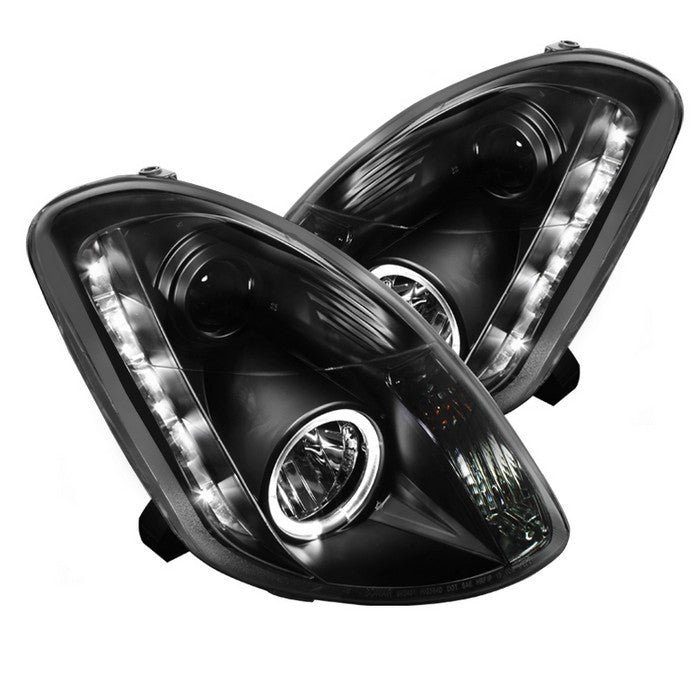 Infiniti G35 03-04 4DR Projector Headlights - Black