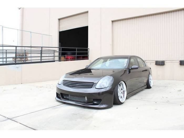 Infiniti G35 03-04 4DR Projector Headlights - Black