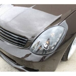 Infiniti G35 03-04 4DR Projector Headlights - Black - Image 4