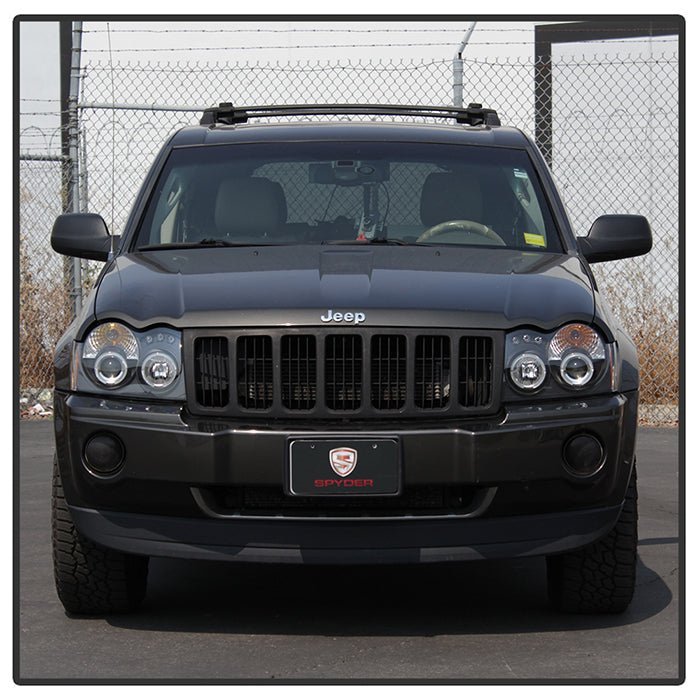 Jeep Grand Cherokee 05-07 Projector Headlights - Black