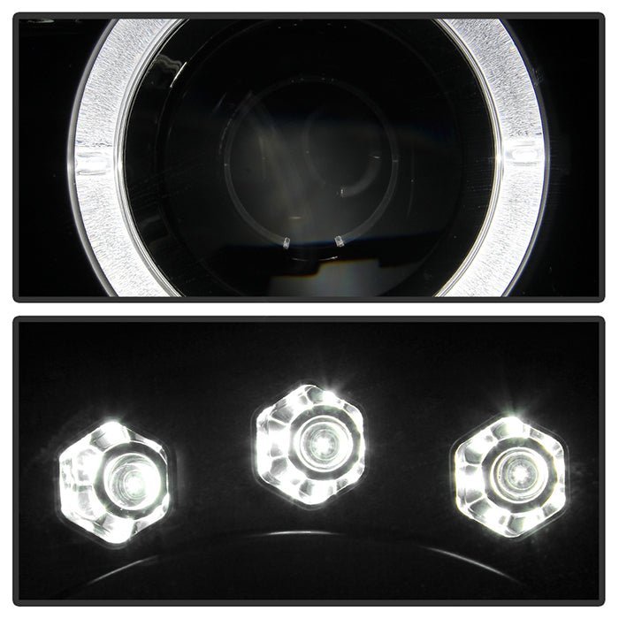 Jeep Grand Cherokee 05-07 Projector Headlights - Black