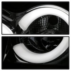 Jeep Grand Cherokee 05-07 Light Bar Projector Headlights  - Chrome - Image 7