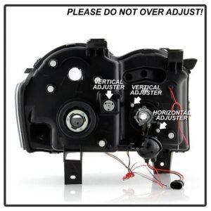 Jeep Grand Cherokee 08-10 Projector Headlights - Black - Image 5