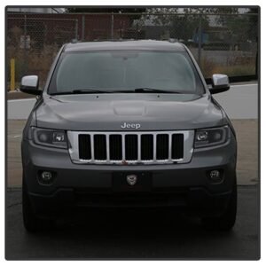 Jeep Grand Cherokee 11-13 Light Bar Projector Headlights - Black - Image 10