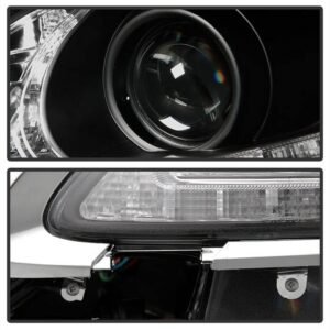 Lexus GS 300 / 350 / 450 / 460 2006-2011 Projector Headlights - Black - Image 4