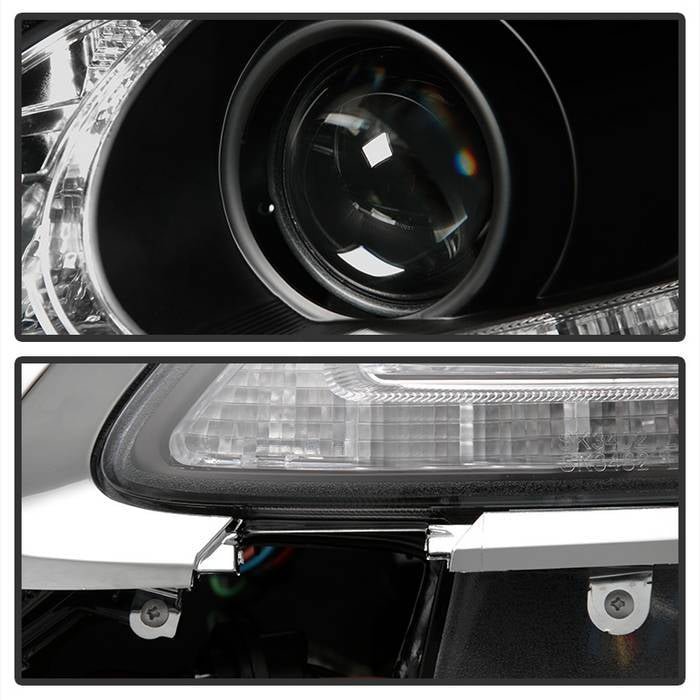 Lexus GS 300 / 350 / 450 / 460 2006-2011 Projector Headlights - Black