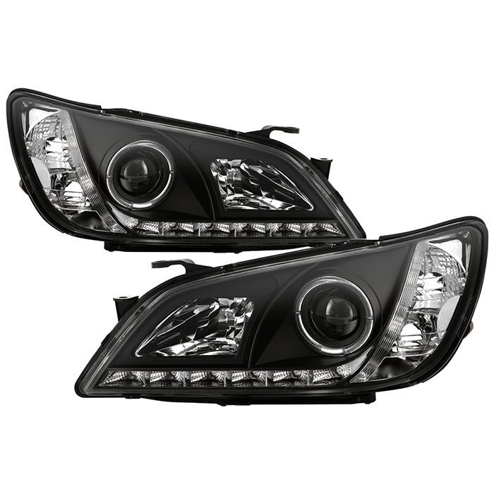 Lexus IS300 01-05 Projector Headlights - Black