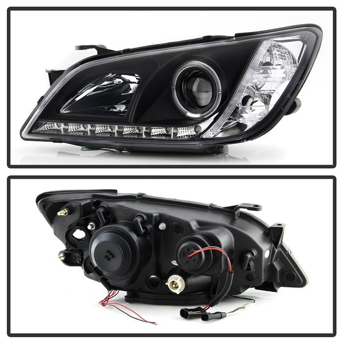Lexus IS300 01-05 Projector Headlights - Black