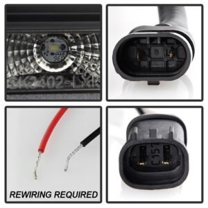Lexus IS300 01-05 Projector Headlights - Black - Image 4