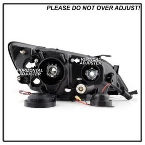 Lexus IS300 01-05 Projector Headlights - Black - Image 5