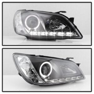 Lexus IS300 01-05 Projector Headlights - Black - Image 7
