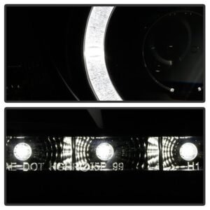 Lexus IS300 01-05 Projector Headlights - Black - Image 8