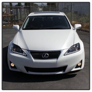 Lexus IS 250/350 2006-2010 Projector Headlights  - Black - Image 7