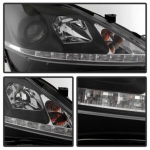 Lexus IS 250/350 2006-2010 Projector Headlights  - Black - Image 2