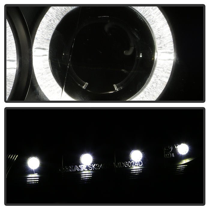 Mazda 6 03-05 With Fog Lights Projector Headlights - Black