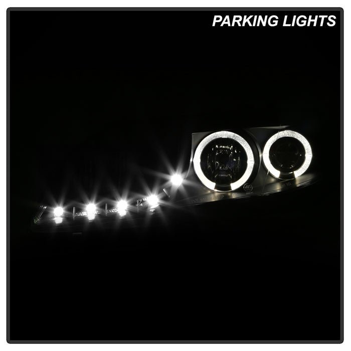 Mazda 6 03-05 With Fog Lights Projector Headlights - Black