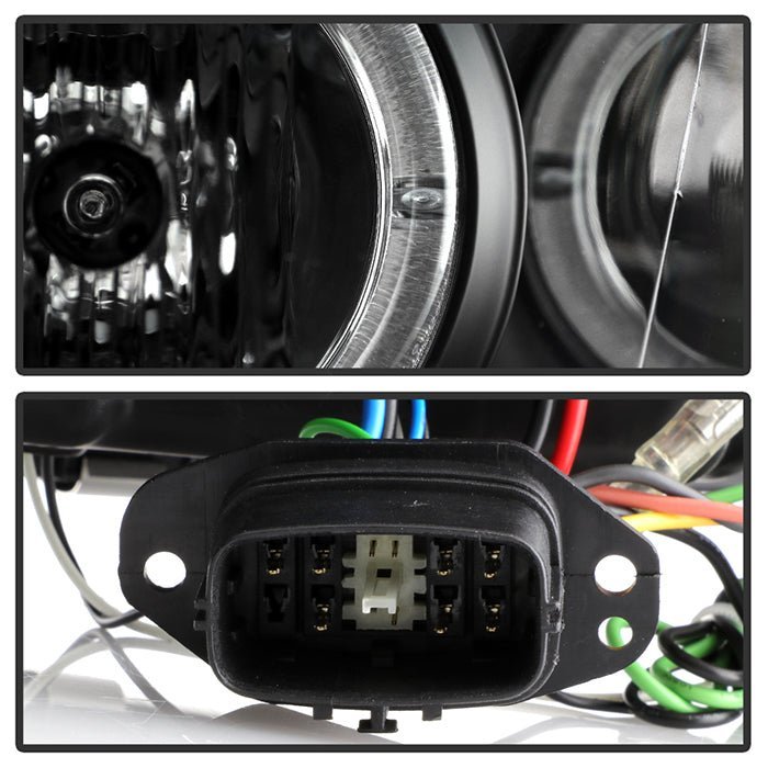 Mazda 6 03-05 With Fog Lights Projector Headlights - Black