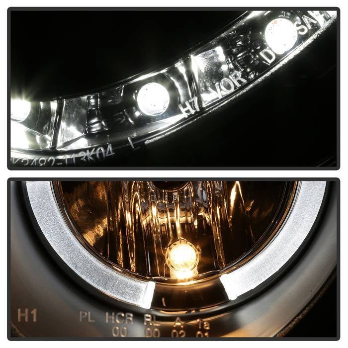 Mercedes Benz CLK 03-09 Projector Headlights - Black