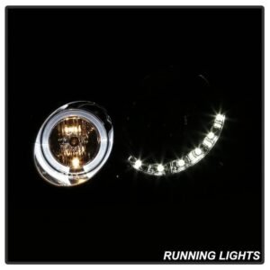 Mercedes Benz CLK 03-09 Projector Headlights - Chrome - Image 9