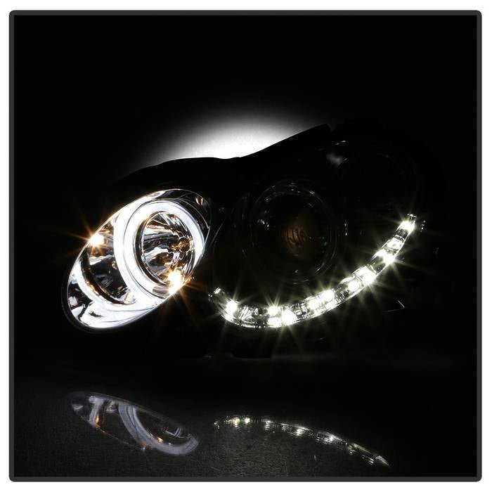 Mercedes Benz CLK 03-09 Projector Headlights - Chrome