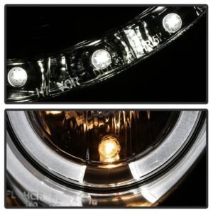 Mercedes Benz CLK 03-09 Projector Headlights - Chrome - Image 7