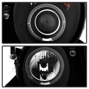 Mercedes Benz CLK 98-02 Projector Headlights  - Black - Image 3