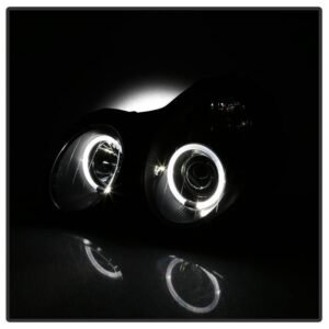 Mercedes Benz CLK 98-02 Projector Headlights  - Black - Image 6