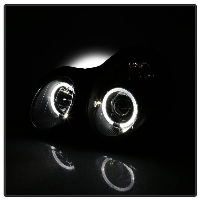 Mercedes Benz CLK 98-02 Projector Headlights  - Black