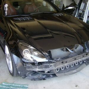Mercedes Benz SLK 05-10 Projector Headlights - Black - Image 3