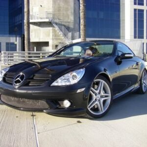 Mercedes Benz SLK 05-10 Projector Headlights- Chrome - Image 3