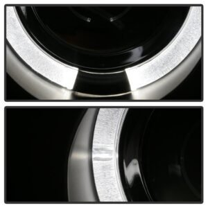 Mercedes Benz C-Class 01-05 4Dr Only Projector Headlights  - Black - Image 9