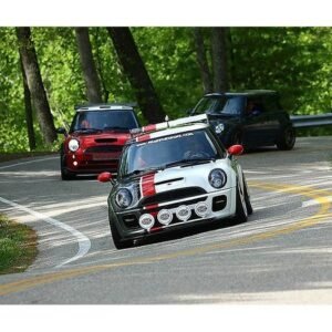Mini Cooper 02-06 Projector Headlights - Black - Image 4