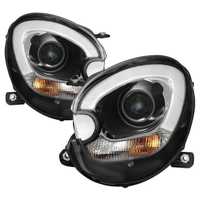 Mini Cooper Countryman 11-16 Projector Headlights  - Black