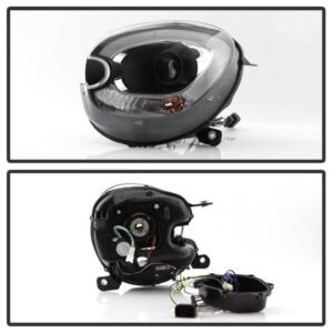 Mini Cooper Countryman 11-16 Projector Headlights  - Black - Image 2