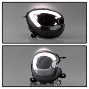 Mini Cooper Countryman 11-16 Projector Headlights  - Black - Image 8