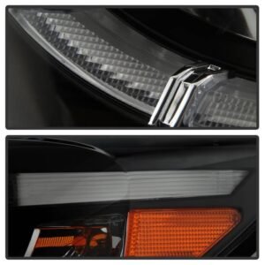 Mazda CX-5 13-16 Projector Headlights - DRL LED - Black - Image 3