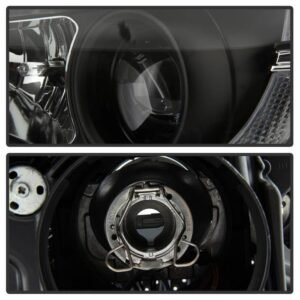 Mazda CX-5 13-16 Projector Headlights - DRL LED - Black - Image 4