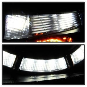 Mazda CX-5 13-16 Projector Headlights - DRL LED - Black - Image 8