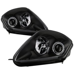 Mitsubishi Eclipse 00-05 Projector Headlights - Black - Image 1