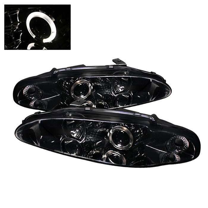 Mitsubishi Eclipse 95-96 Projector Headlights  - Smoke