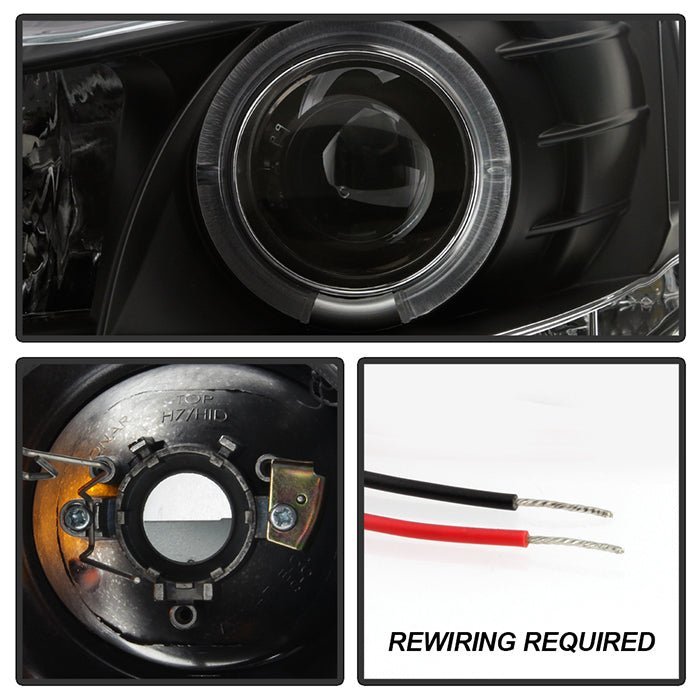 Mitsubishi Lancer / EVO-10 08-17 Projector Headlights - Black