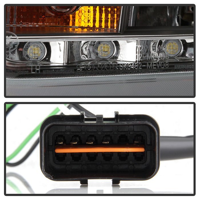 Mitsubishi Lancer / EVO-10 08-17 Projector Headlights - Black