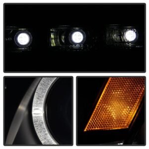 Mitsubishi Lancer / EVO-10 08-17 Projector Headlights - Black - Image 9